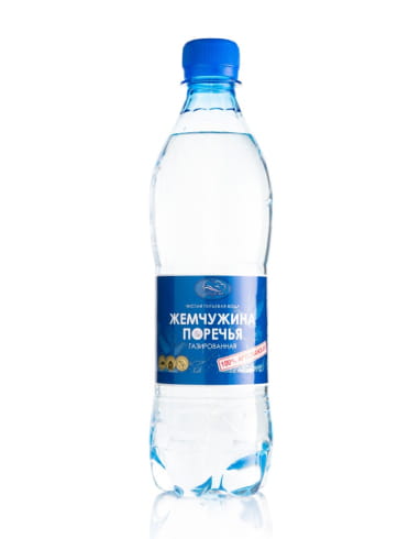 Вода питьевая «Жемчужина Поречья» газированная 0.5 л