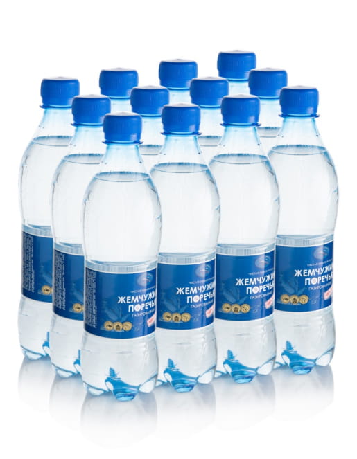 Газированная питьевая вода 0.5 л 12 бутылок
