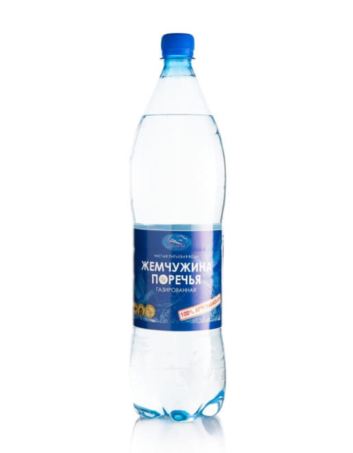Вода питьевая «Жемчужина Поречья» газированная 1.5 л